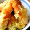 カニ足の天丼　イメージ画像