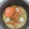 ヒラヅメカニ　丸ガニ　炊き込みご飯　レシピ
